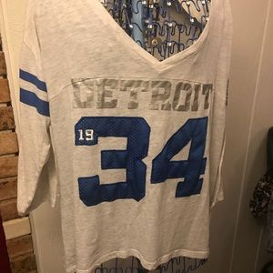 VICTORIA’S SECRET PINK NFL DETROIT LIONS SIZE LG